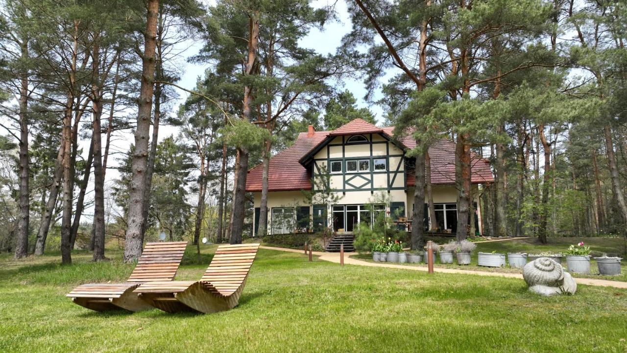 Pension Kalmus - Domek Z Sauna Smołdzino 外观 照片