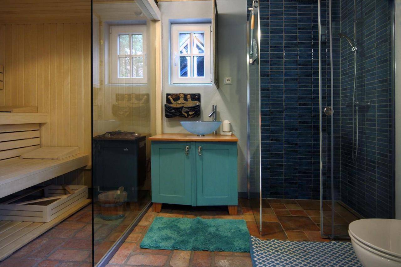 Pension Kalmus - Domek Z Sauna Smołdzino 外观 照片
