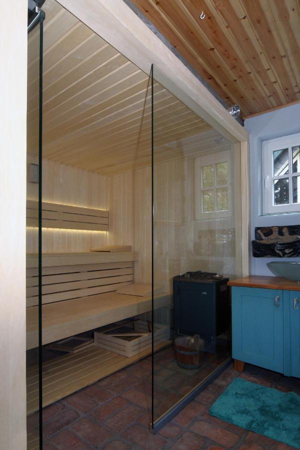 Pension Kalmus - Domek Z Sauna Smołdzino 外观 照片